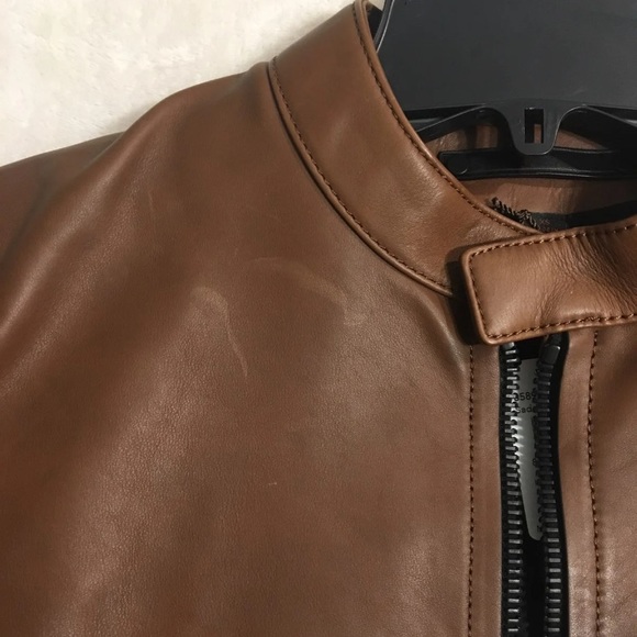 Coach Leather Racer Jacket - Picture 4 of 8